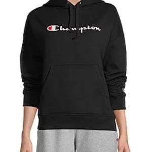 Champion Powerblend Graphic Logo Hoodie